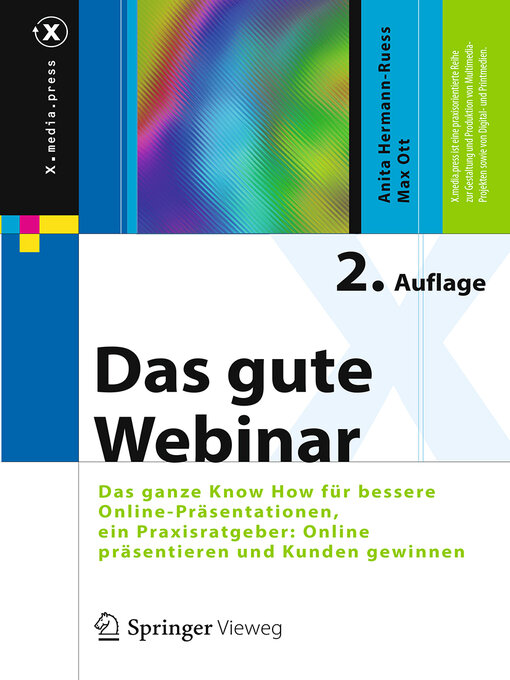 Title details for Das gute Webinar by Anita Hermann-Ruess - Available